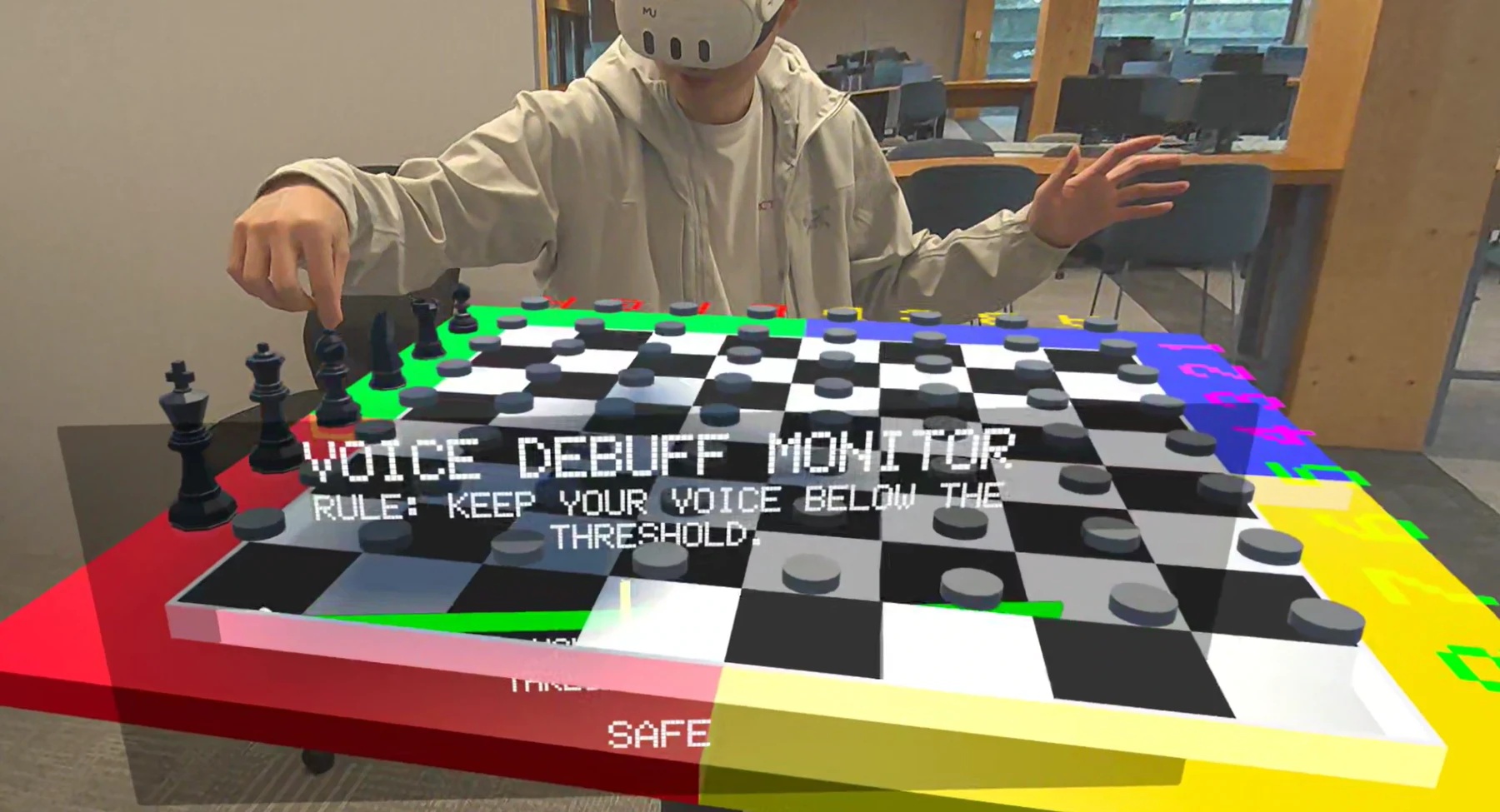 Conceptual illustration of the Chess Puzzle activity